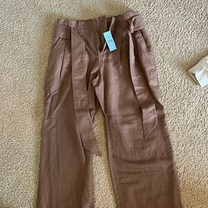 Loft Brown Capri Slacks